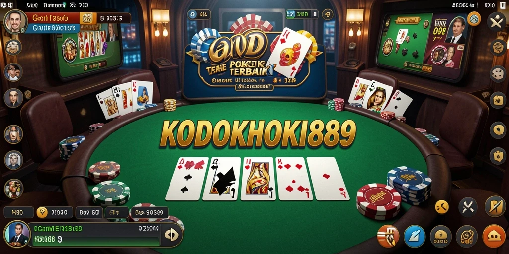 Tampilan gameplay seru dalam KODOKHOKI889 yang menarik.